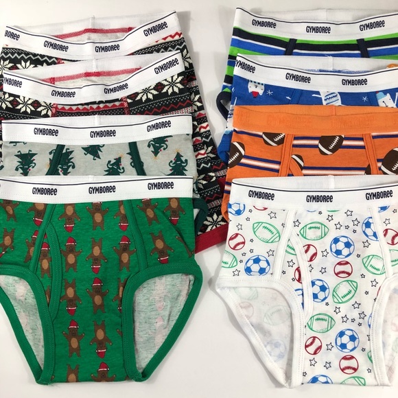 NWT GYMBOREE BOYS WINTER BEAR BRIEFS THREE-PACK IN PLASTIC POUCH SIZE 2T-3T